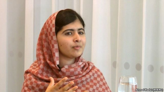 Malala Yousafzai speaks with RFE/RL