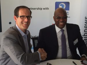 BBG Member Matt Armstrong and John Momoh, founder and Chief Executive Officer of Channels Television