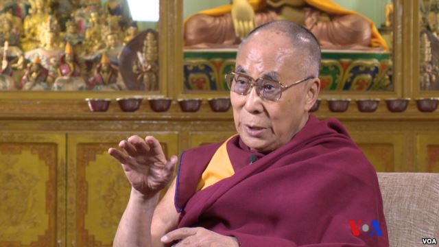 Dalai Lama on VOA TV